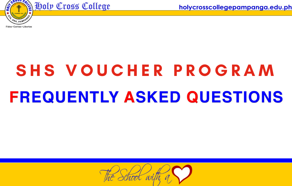 holy cross college shs voucher